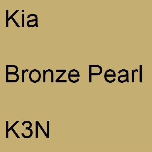 Kia, Bronze Pearl, K3N.